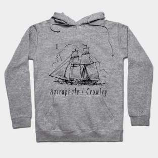 I Ship Aziraphale & Crowley Hoodie